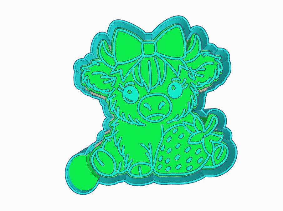 Highland with strawberry mold (TFS)