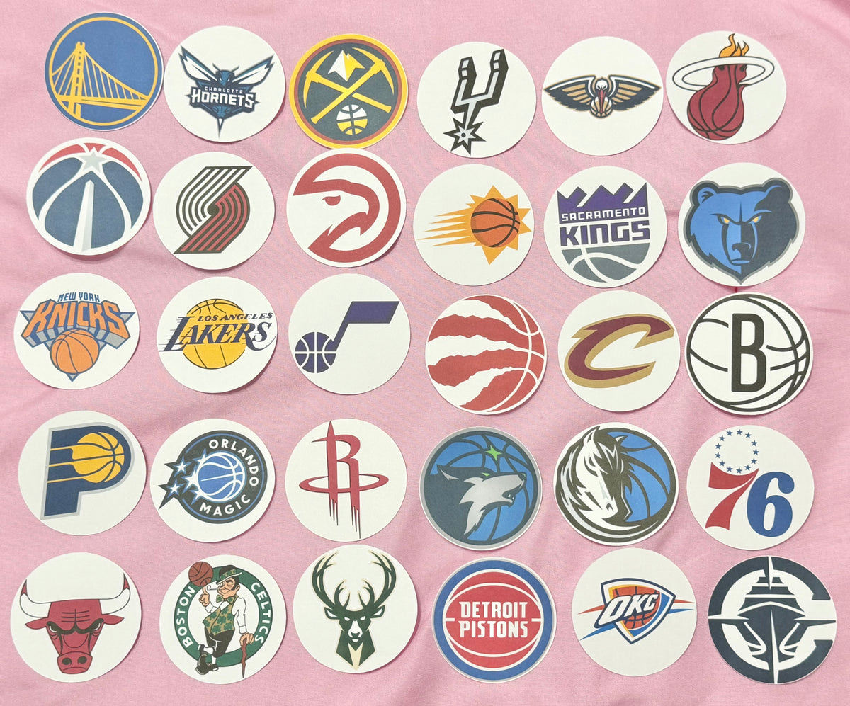 NBA round cardstocks