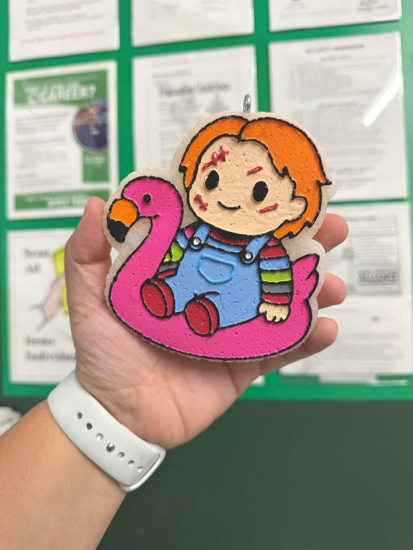 Chucky floatie freshie