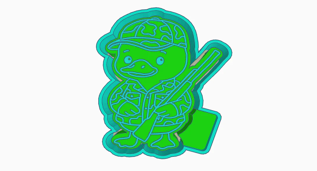 Duck camo hunter mold (TFS)