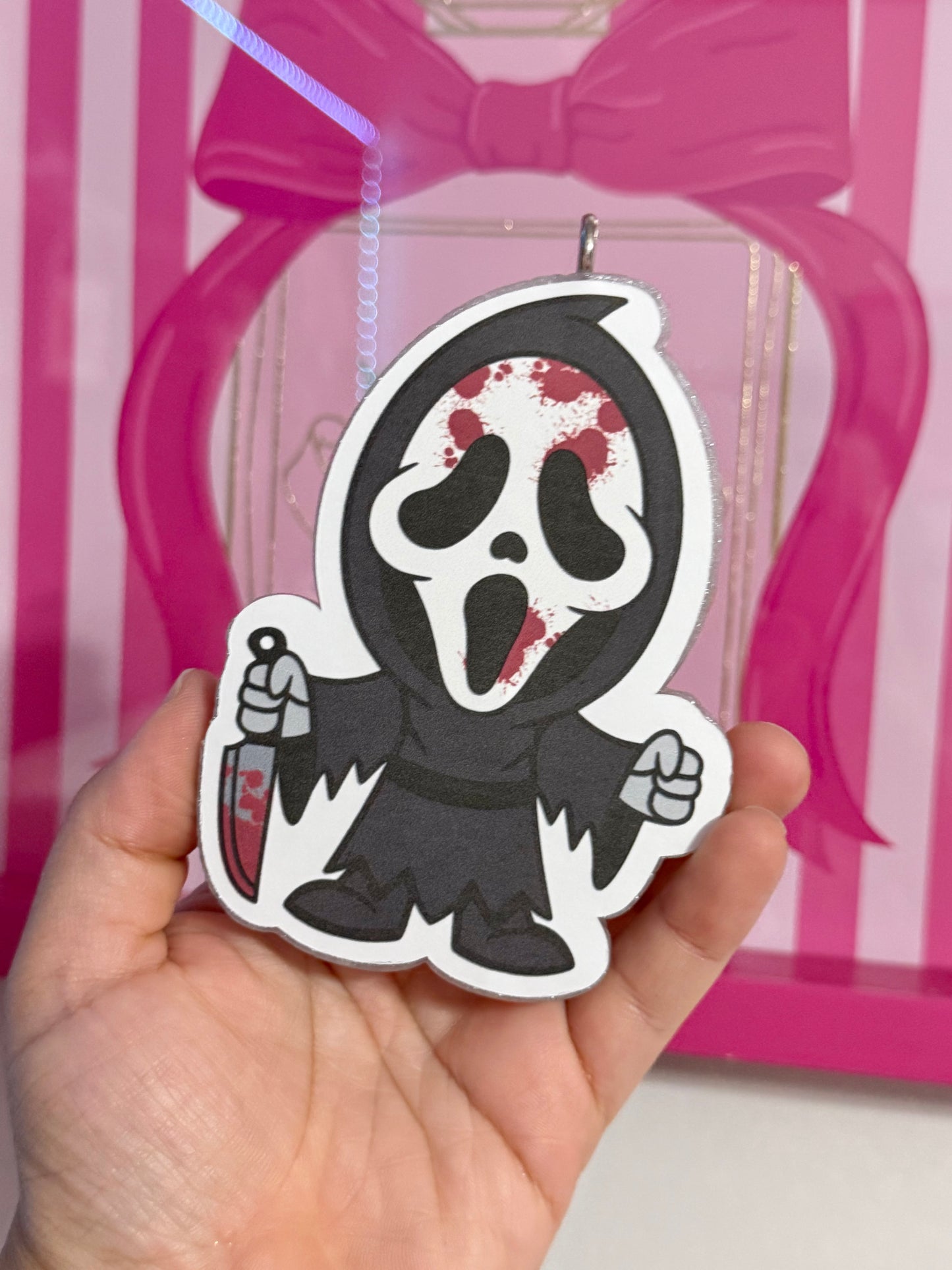 Cute bloody ghostface freshie