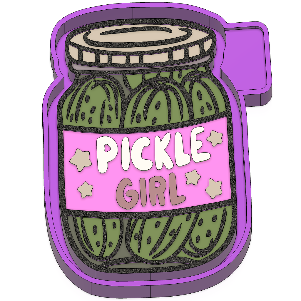 Pickle girl mold