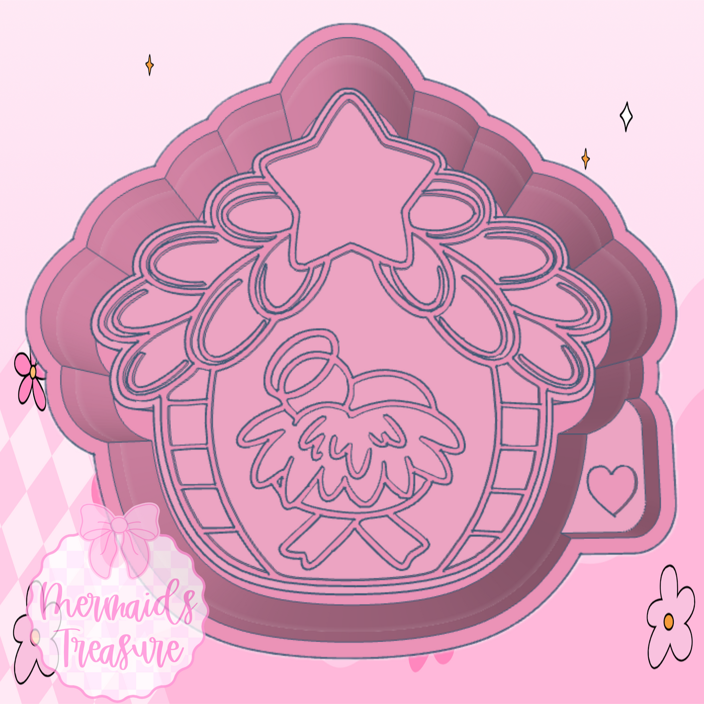 Baby in a manger mold