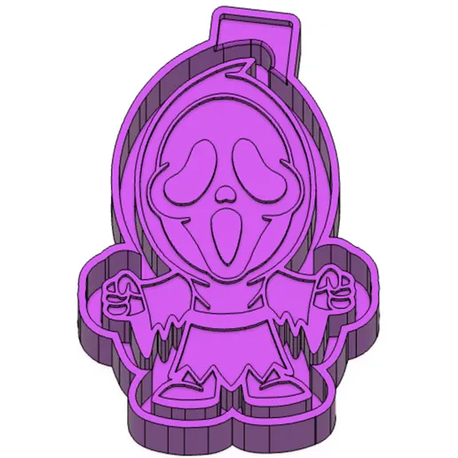 Ghostface with knife