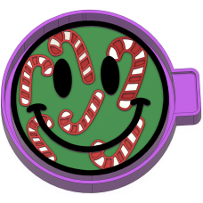 Candy cane smiley