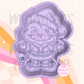Santa Grinch mold