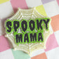 Spooky mama freshie (web glows in the dark)