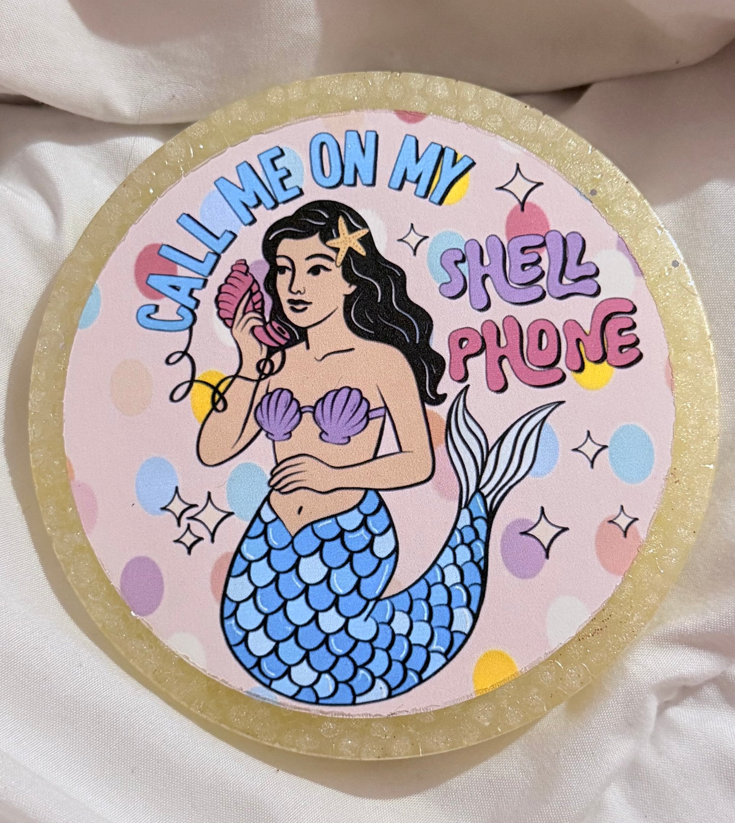 Call me on my shell phone mermaid freshies