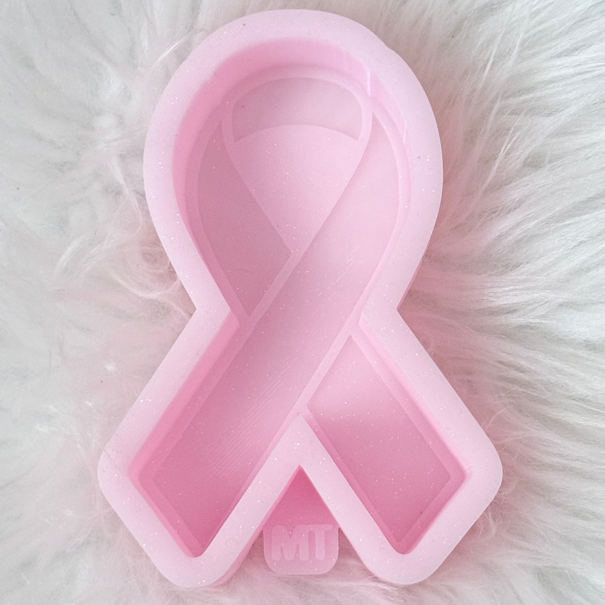 Cancer ribbon mold