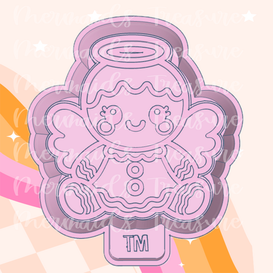 Gingerbread angel mold