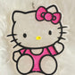 Hello kitty waving freshie