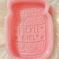 Pickle girl mold