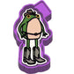 Cowboy frog mold