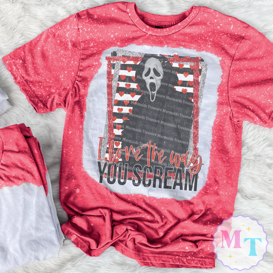 I love the way you scream Ghostface