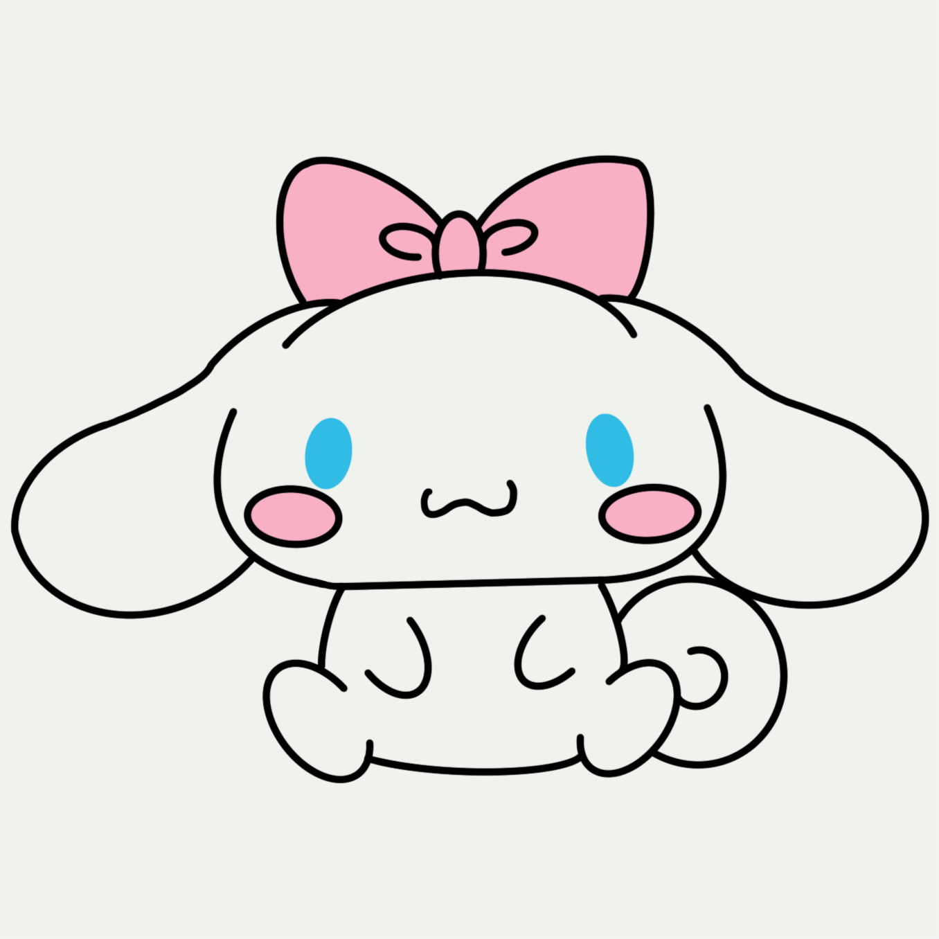 Cinnamaroll with bow