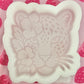 Floral leopard mold