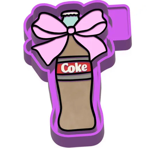 Coke with bow mold
