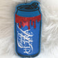 Michelob Ultra blue drip can freshie