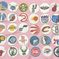 NBA round cardstocks