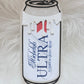 Michelob Ultra white drip can freshie
