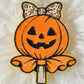 Pumpkin lollipop freshie