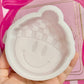 Checkered beanie smiley mold