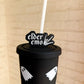 Elder emo straw topper