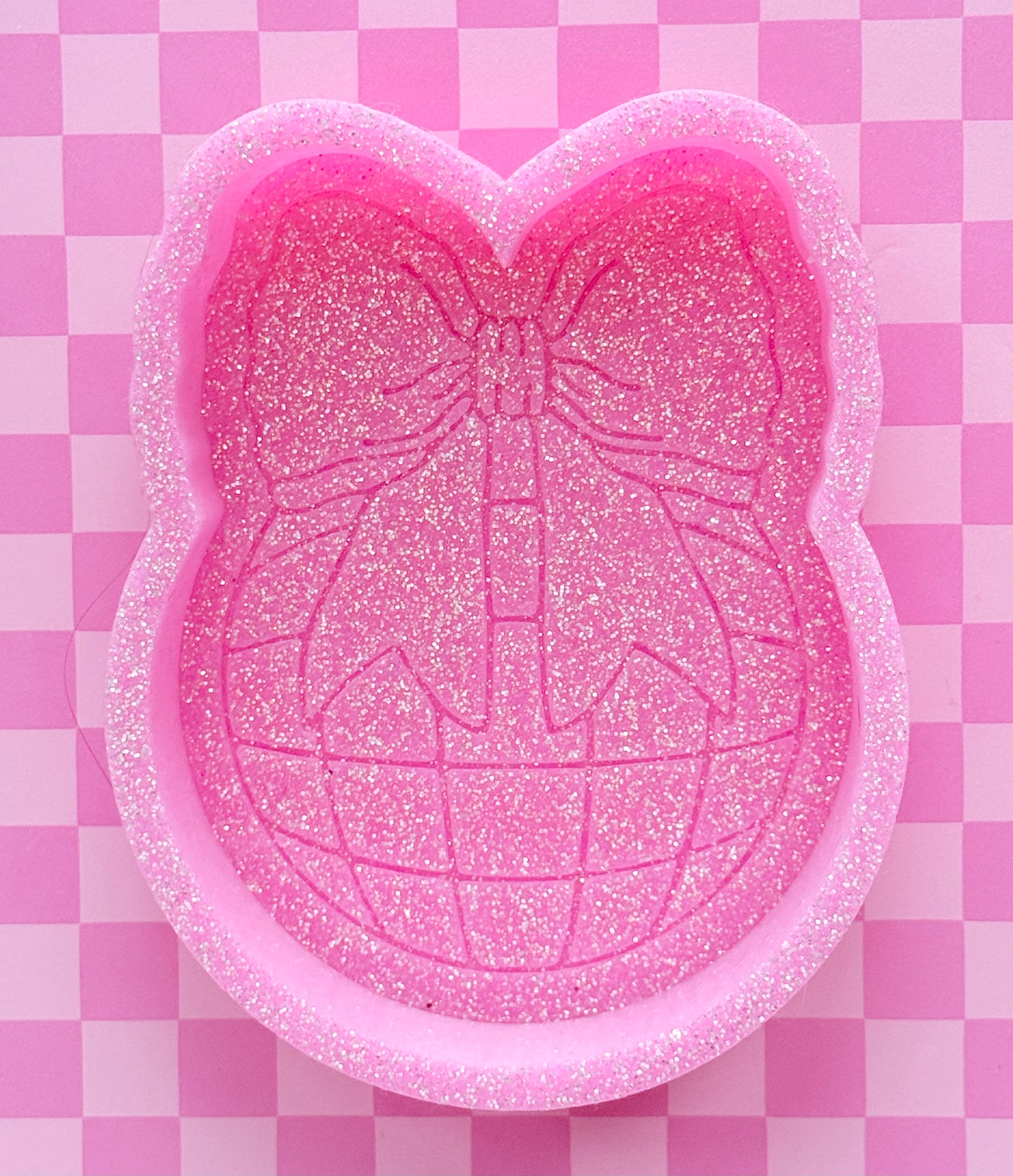 Discbow Disco ball bow mold