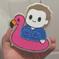 Michael Myers floatie freshie