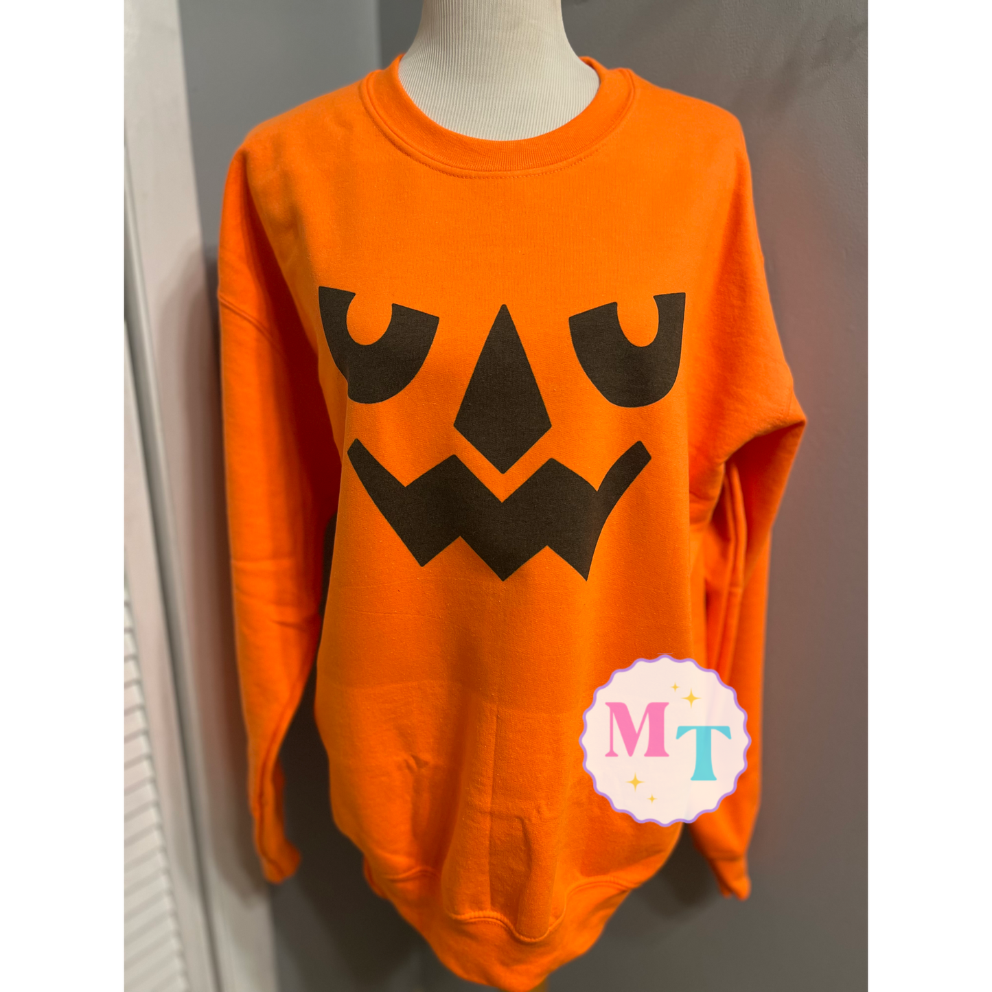 Boo bucket Pumpkin sweatshirt
