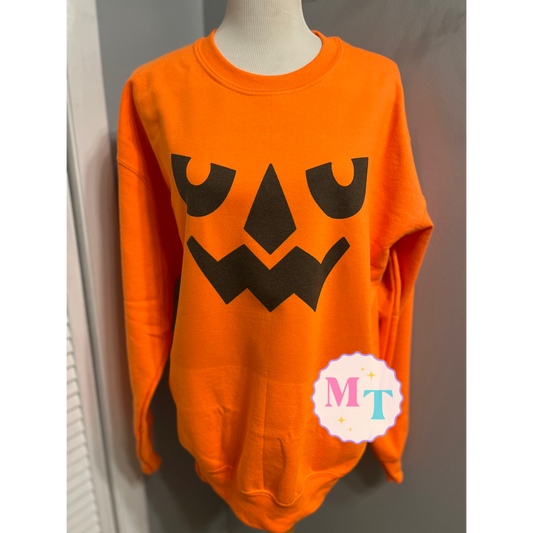 Boo bucket Pumpkin sweatshirt