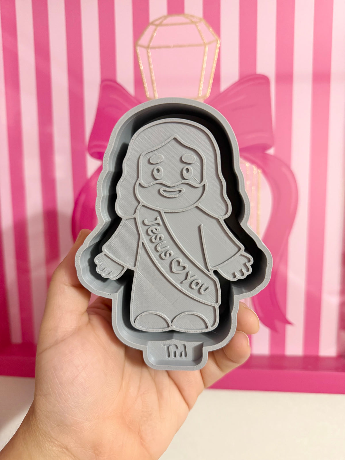 Jesus loves you mold