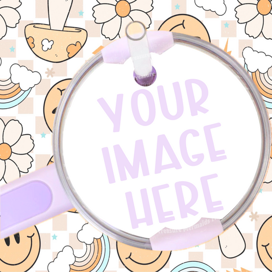 Custom photo Stanley topper (40 oz)