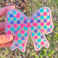 Checkered bow