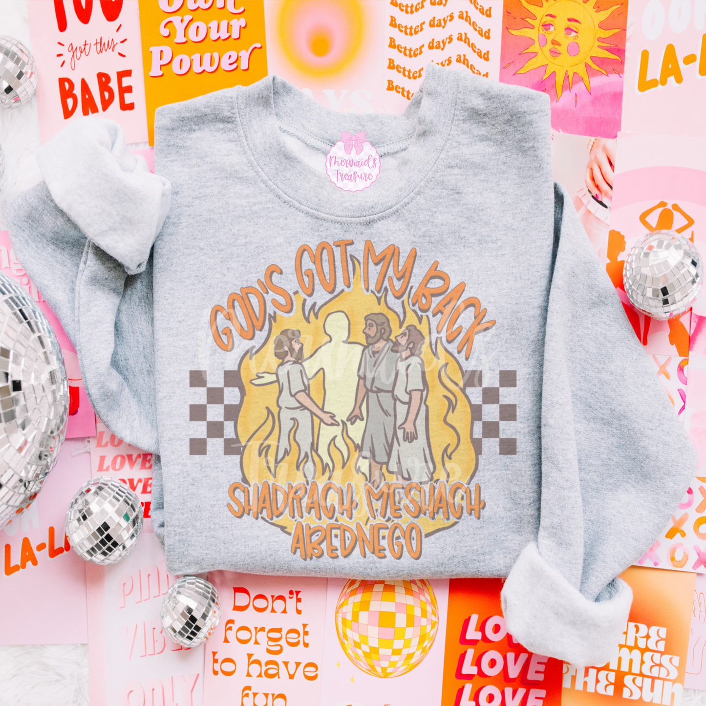 God’s got my back sweatshirt