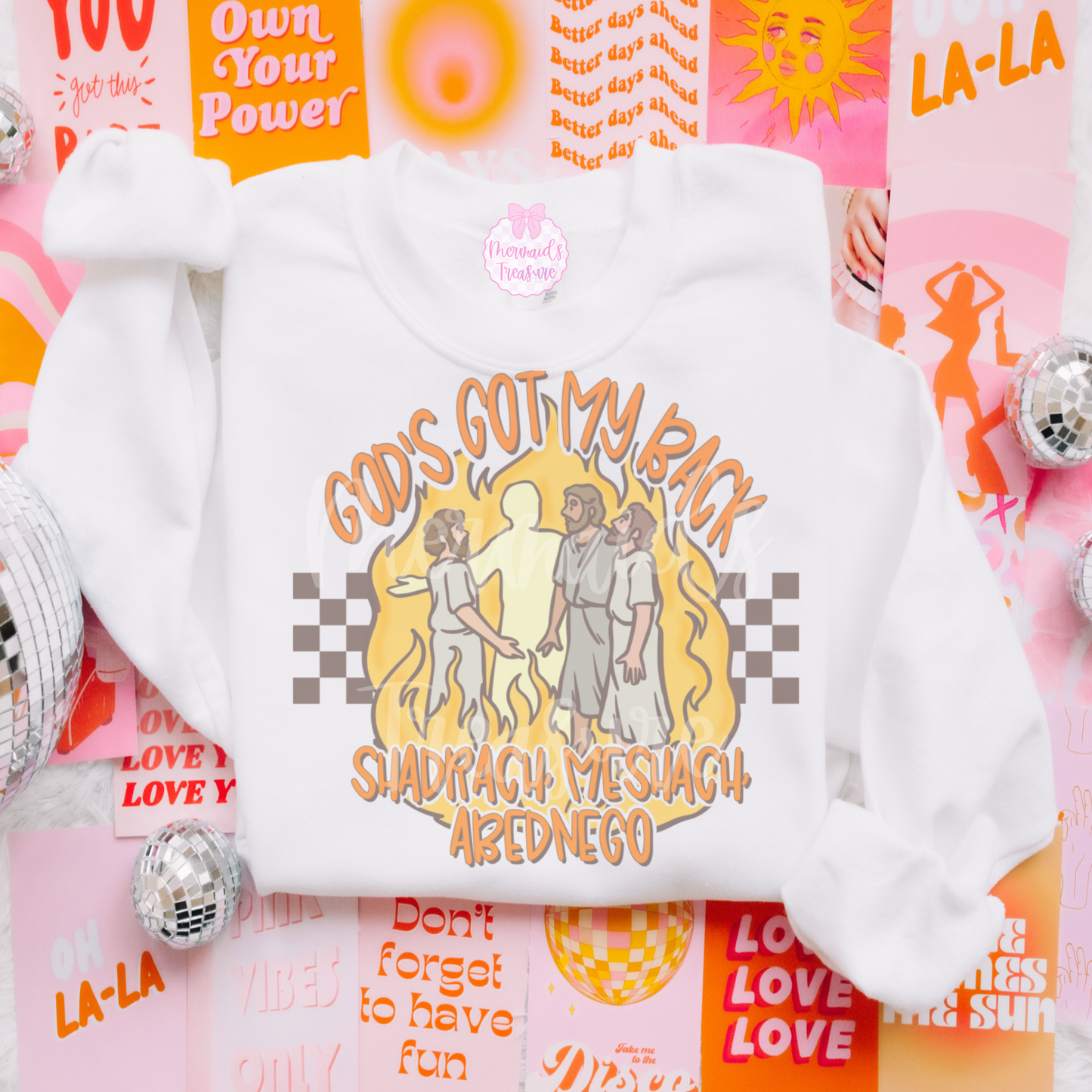 God’s got my back sweatshirt