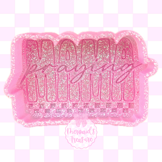 Praying MAMA checkered