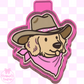 Cowboy puppy mold
