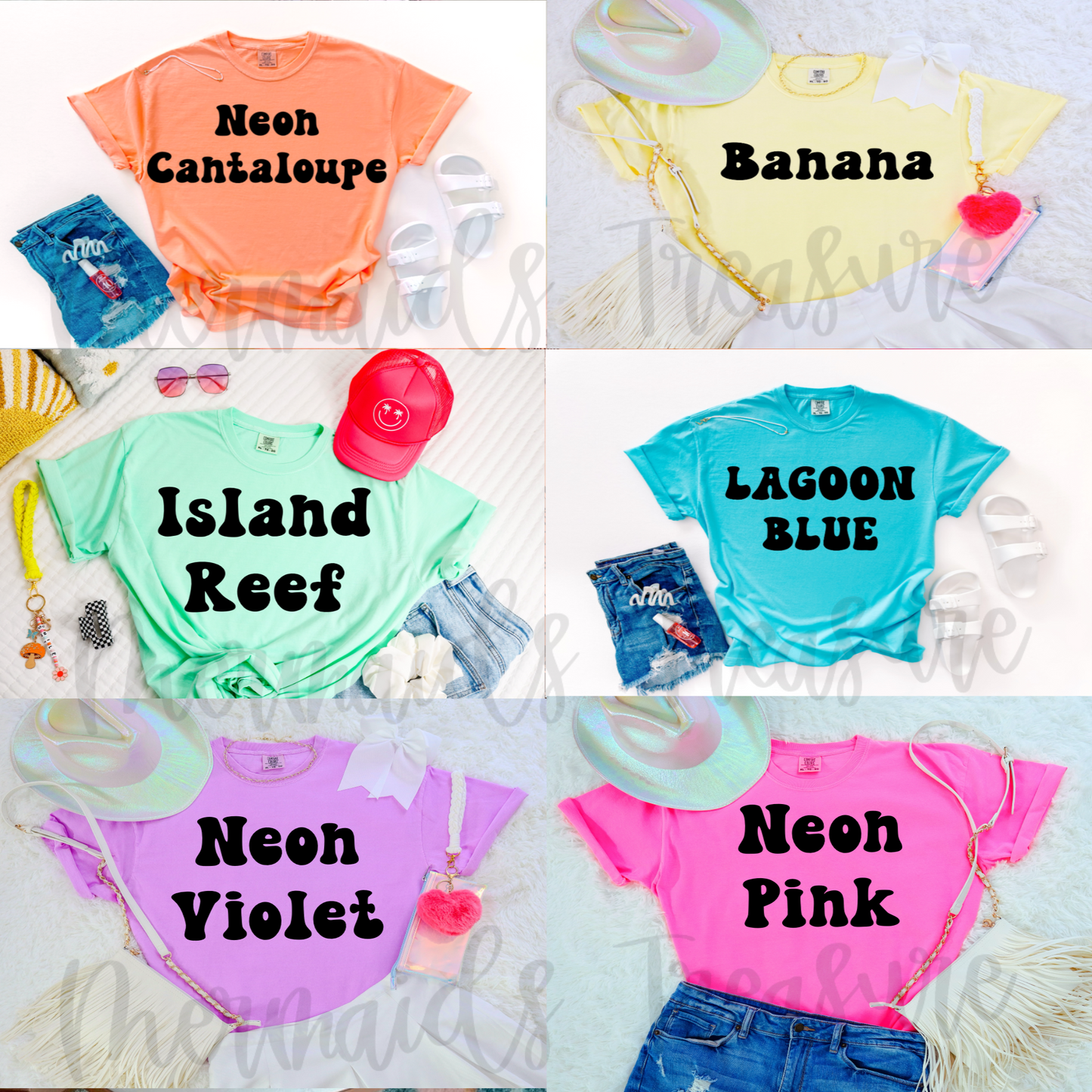 Yeehaw & Sea Shells tee