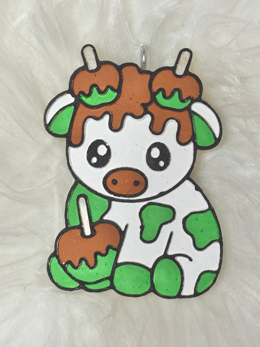 Caramel apple cow freshie