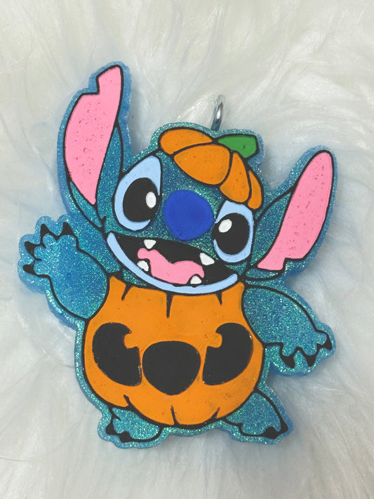 Stitch pumpkin freshie