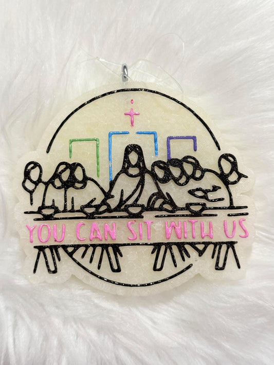 You can sit with us last supper freshie