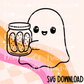 Pickle jar ghost SVG