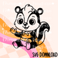 Baby skunk svg