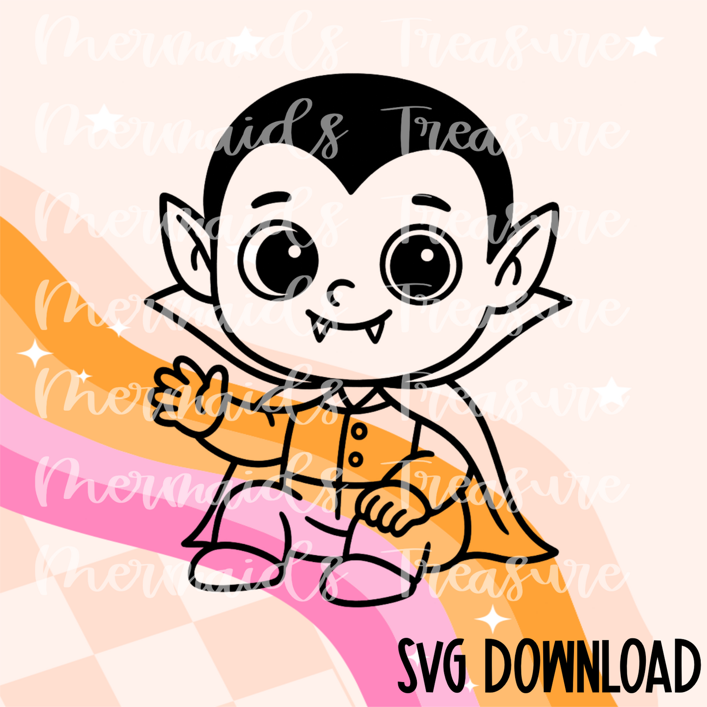 Cute Dracula svg