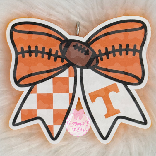 Tennessee football bow freshie