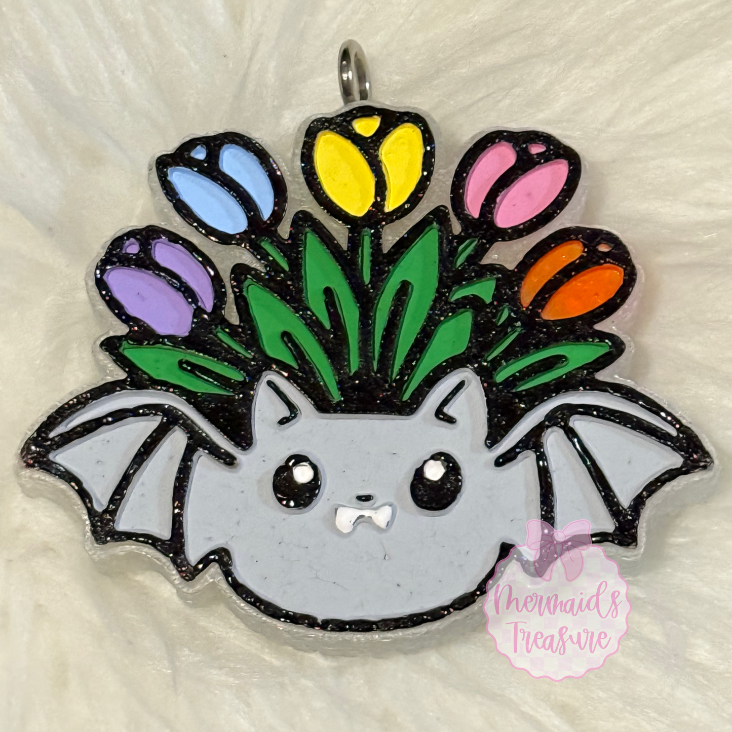 Flower bat freshie