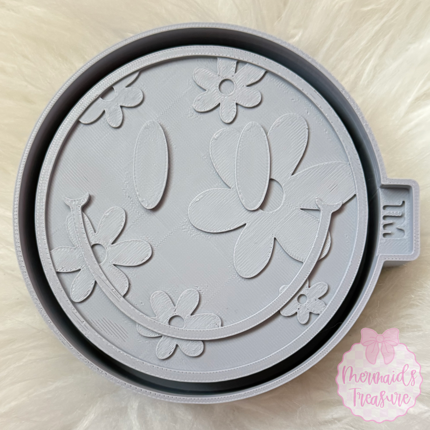 Floral Smiley mold