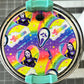 Lisa Frank inspired horror 40 oz topper Ghostface