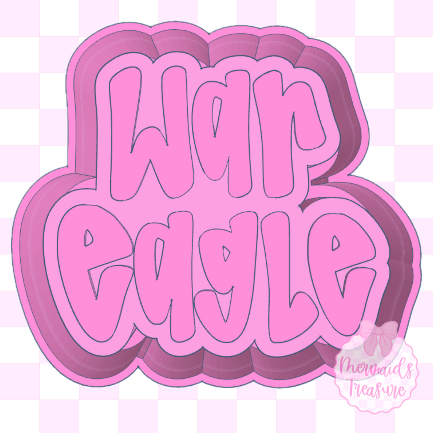 Auburn War Eagle mold